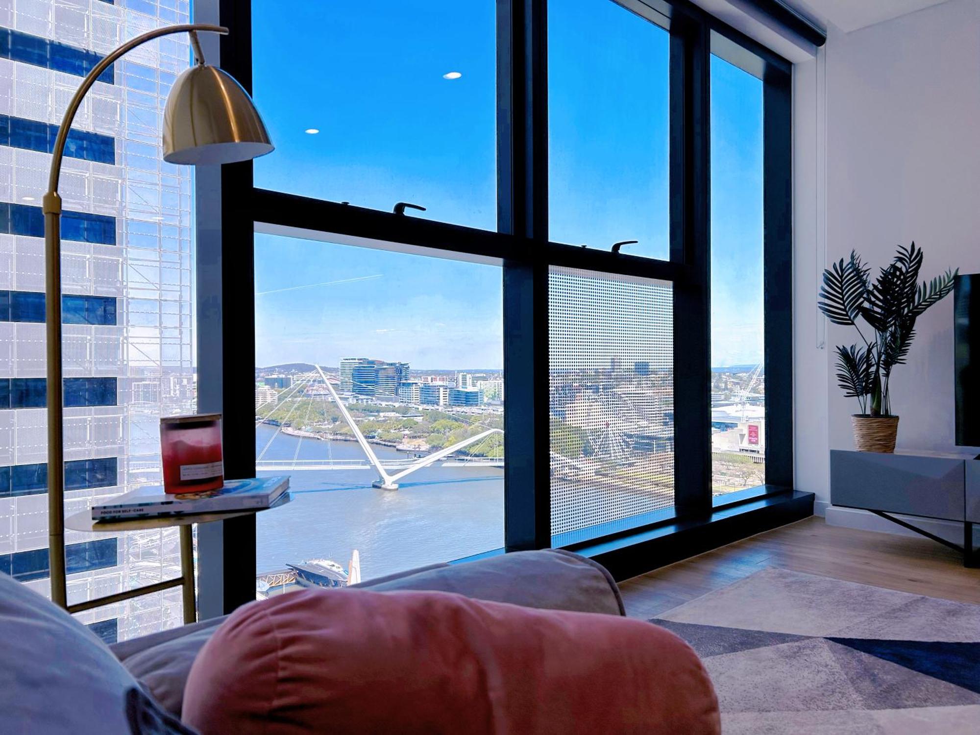 Cbd Luxury River View 1Bed Apt The One Brisbane Exterior photo
